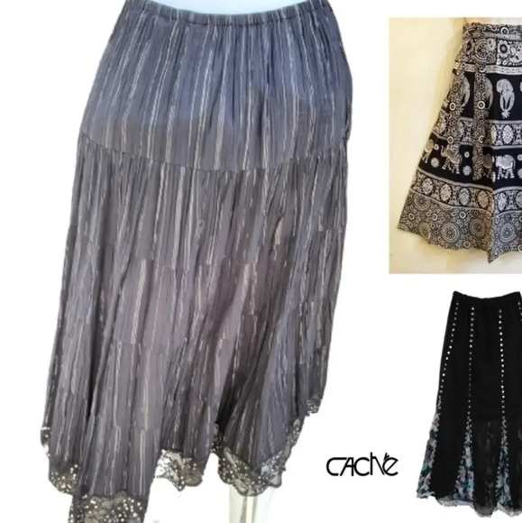 Caché boho breezy skirt.S‎ - Picture 1 of 9